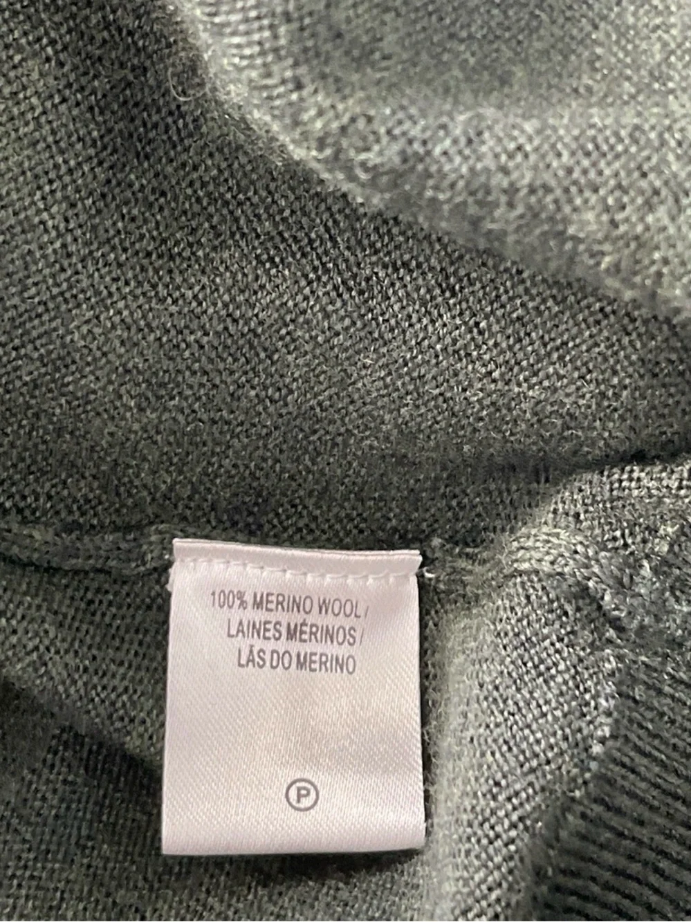 Fairway & Greene Mens XXL Green 100% Baruffa Merino Wool Quarter Zip Sweater